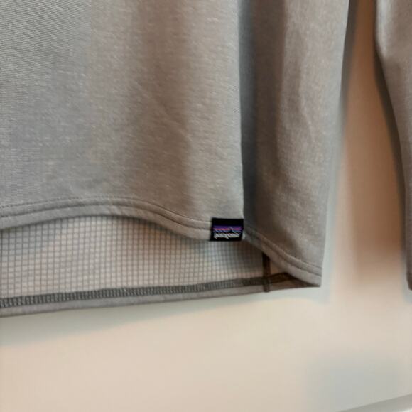 Patagonia Women’s Midweight Capilene Base layer Sz L Polartec EUC Gray - Picture 3 of 7